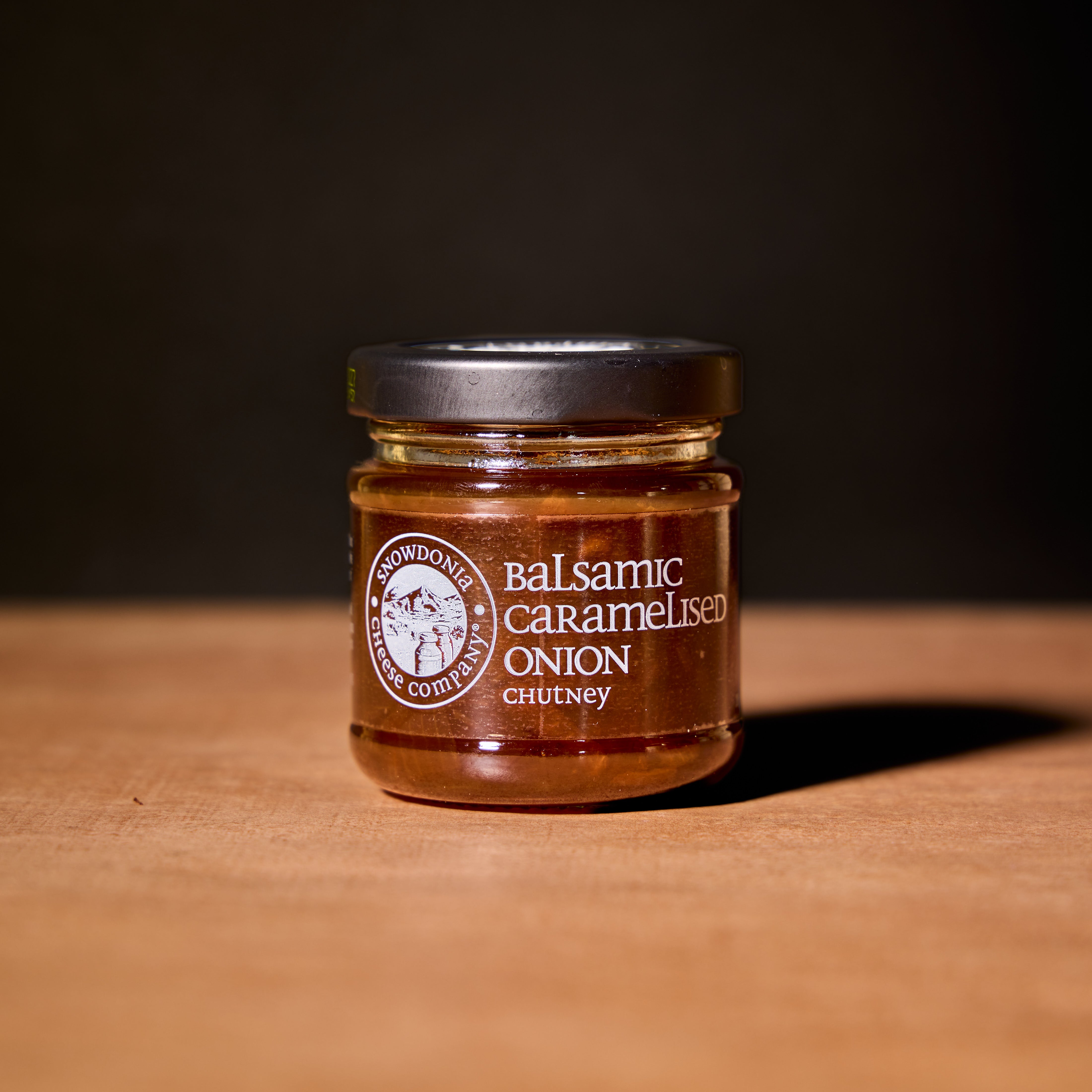 Snowdonia balsamic caramelised onion chutney, 100g jar